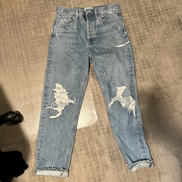 90’s mid rise Agolde jeans size 28 - Picture 2 of 3